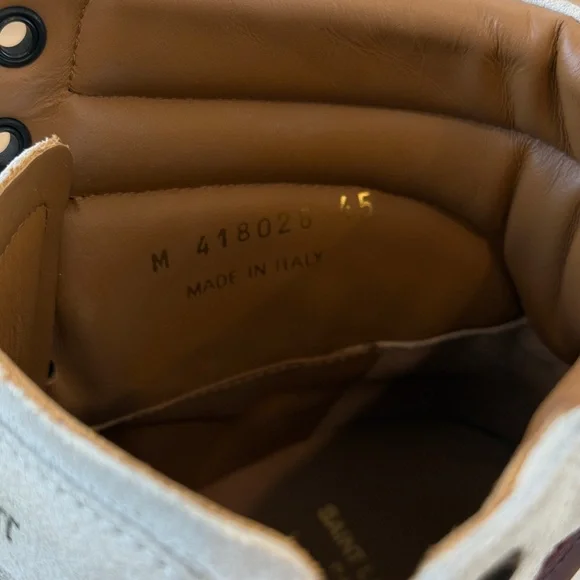 Saint Laurent Hi-Top Sneakers - Picture 7 of 8